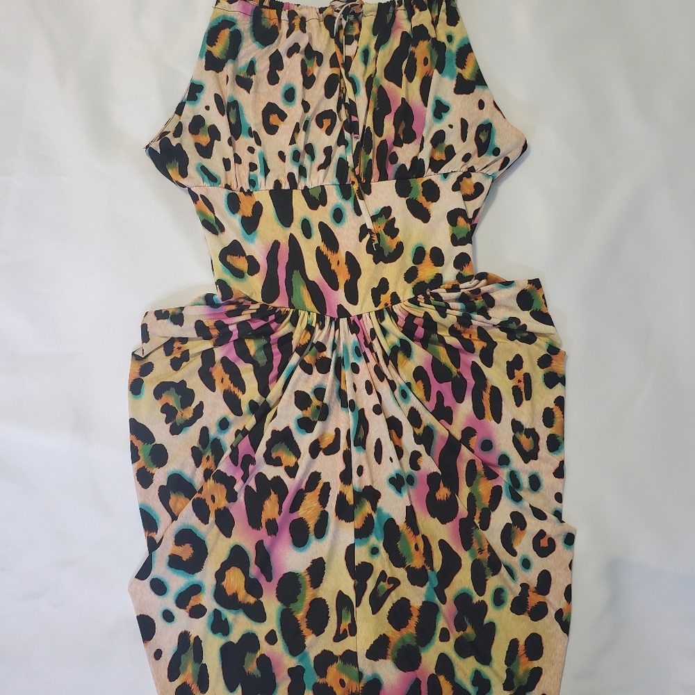 Multicolored Mini Dress - Picture 3 of 4
